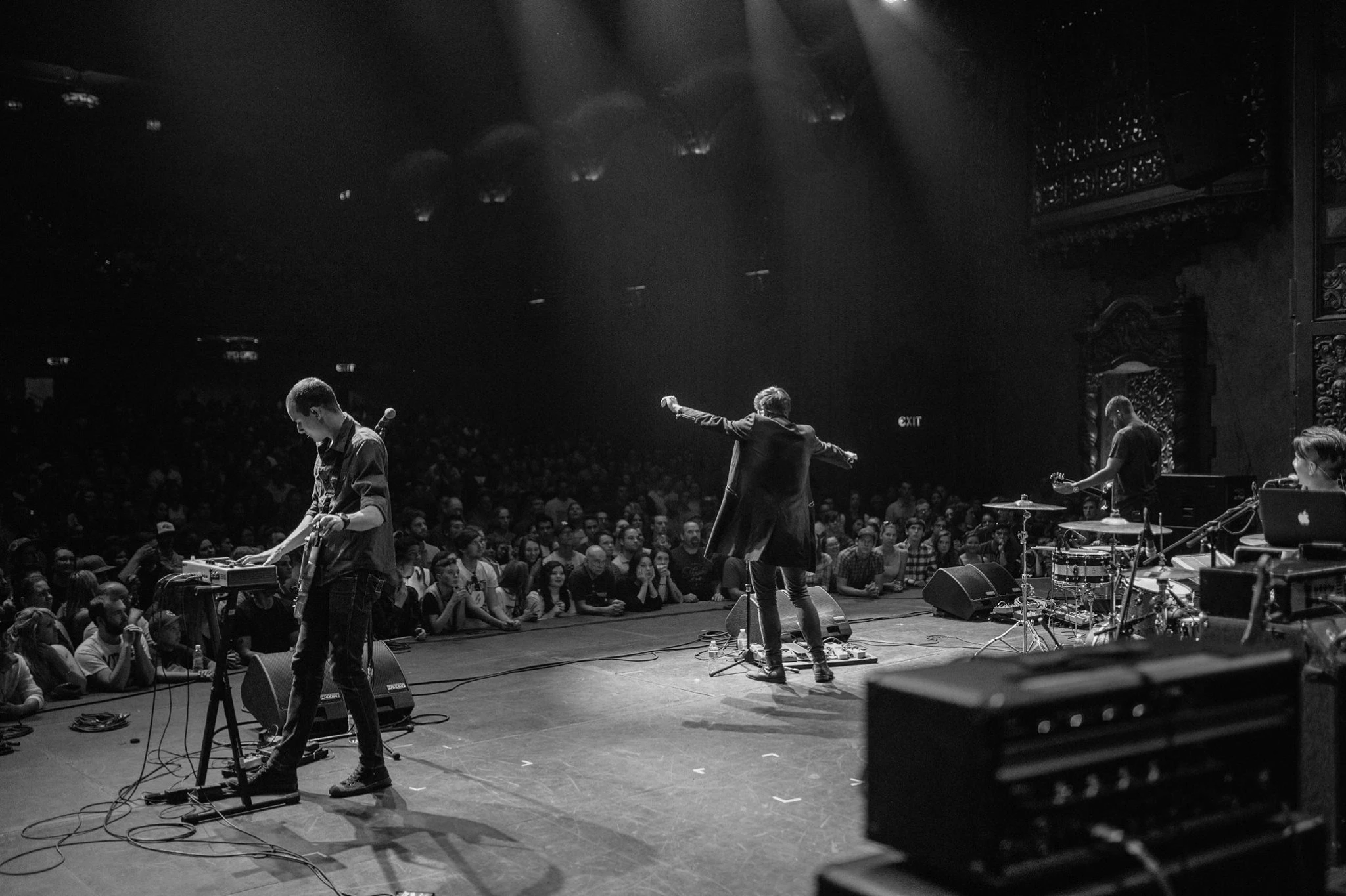 Becoming Bristol playing a show with Switchfoot